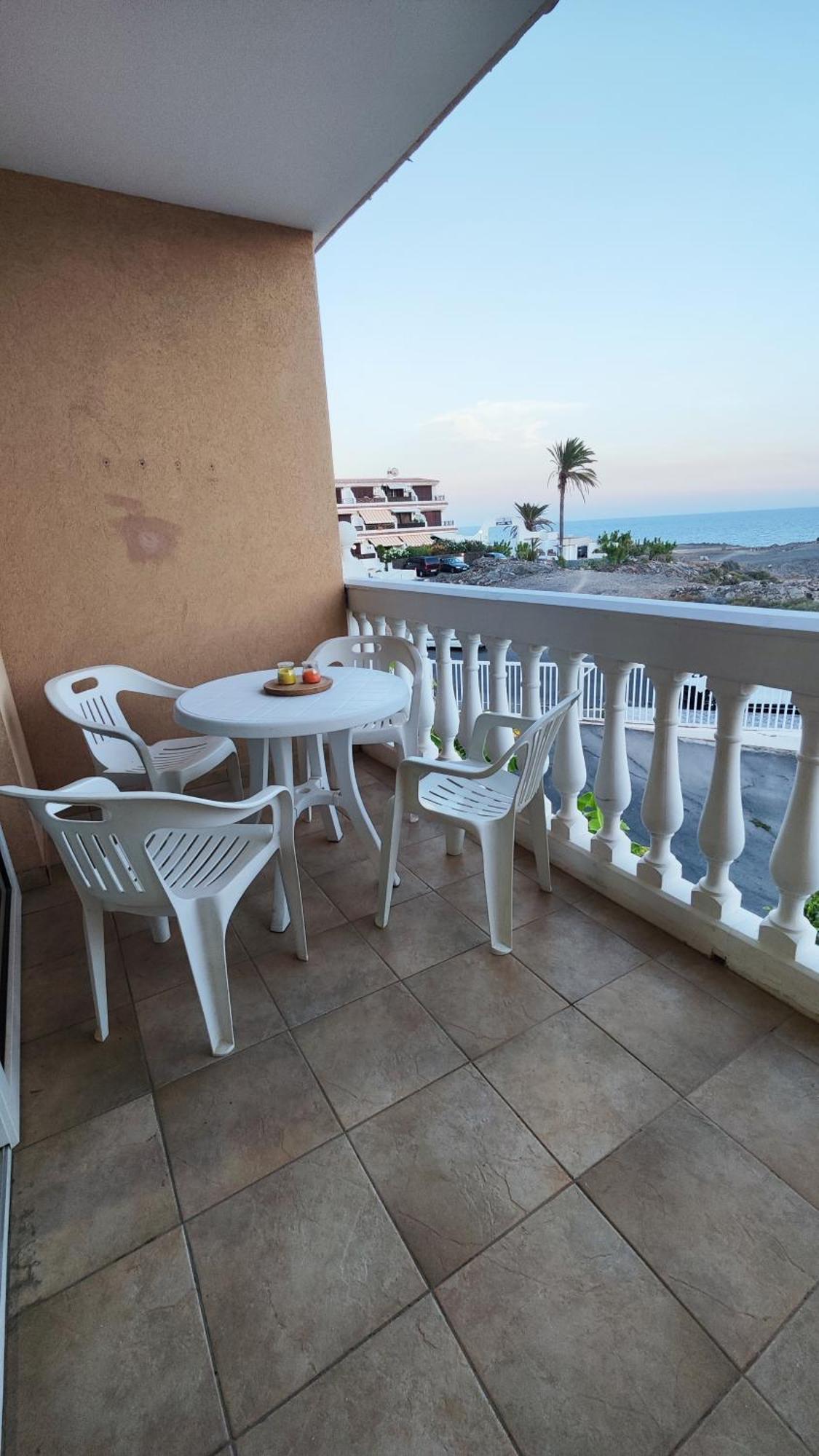 Encantador Estudio Con Terraza Privada Y Espectaculares Vistas Al Mar En Costa Del Silencio, Cerca De Los Cristianos Exterior foto