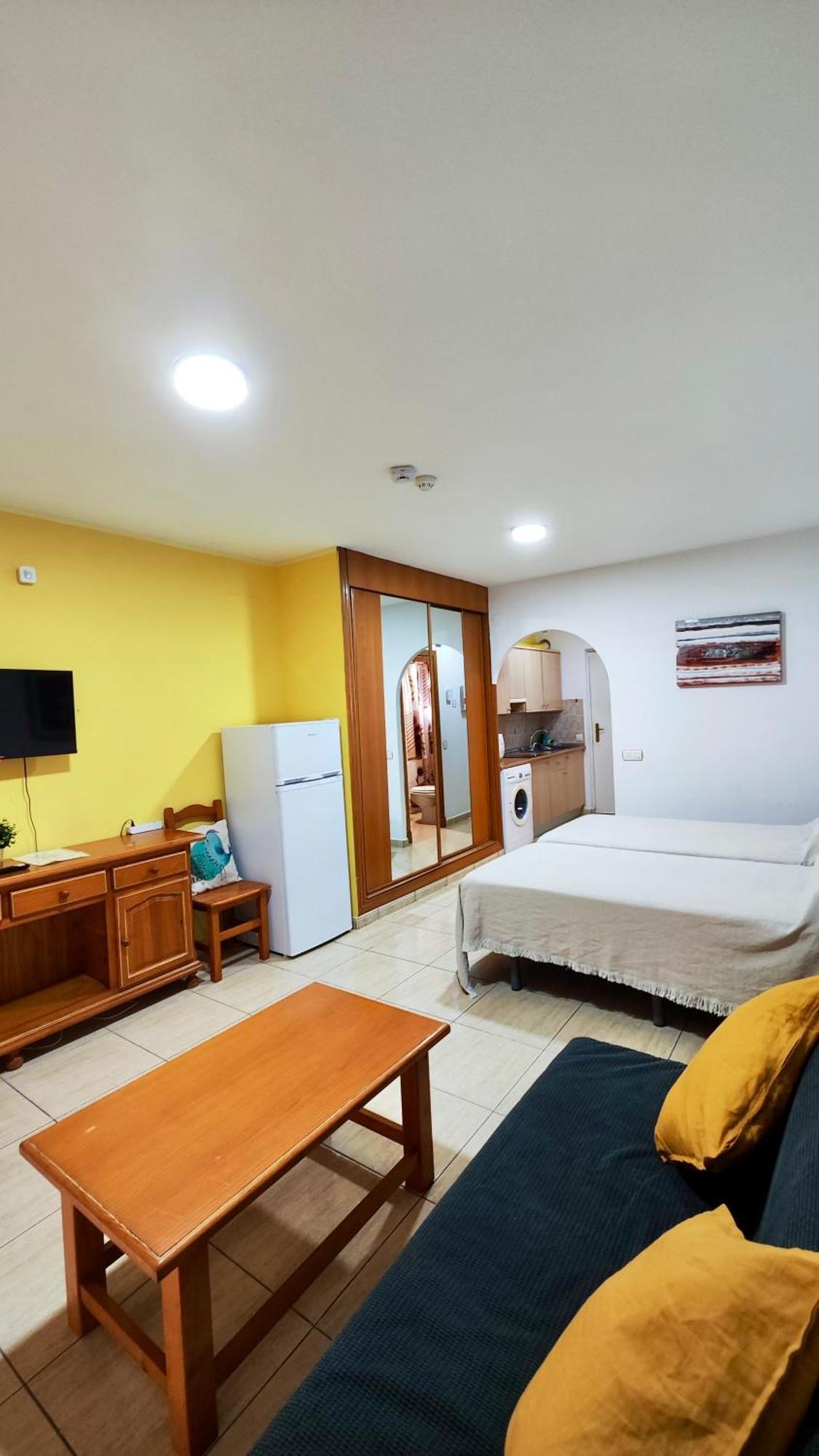 Encantador Estudio Con Terraza Privada Y Espectaculares Vistas Al Mar En Costa Del Silencio, Cerca De Los Cristianos Exterior foto